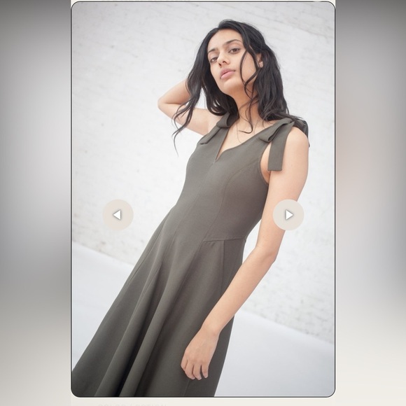 Ulla Johnson — Lana Dress in Army - Picture 5 of 16